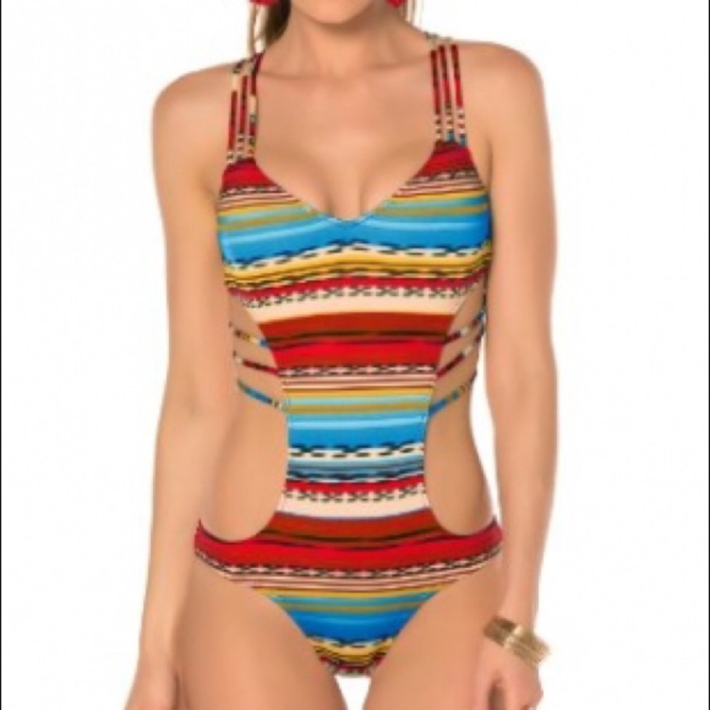 Southwestern Style Strappy Monokini